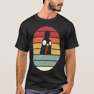 T-shirt Femmes d'élevage de poulets rétro Filles d'éleveur