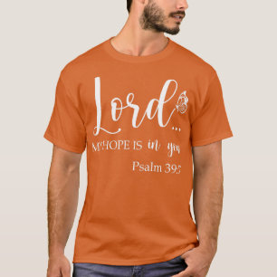 T-shirt FEMMES Dieu Chrétien Seigneur Mon Espoir Est En Vo