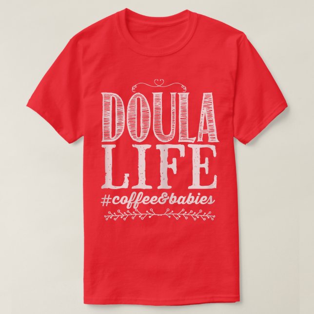 T-shirt Femmes Doula Life (Design devant)