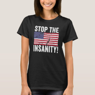 T-shirt Femmes Droits Patriotique Voter Usa American Flag 