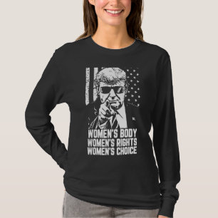 T-shirt Femmes Droits Pro Choice Vêtements Support Avortem