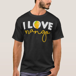 T-shirt FEMMES Drôle J'aime Mango Vibes Fruit Été Mango