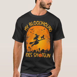T-shirt Femmes Drôle Mon Sang Rides Shot Sorcière Hallow