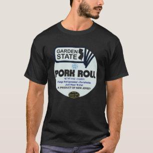 T-shirt Femmes Drôle New Jersey Pork Roll Lover Tee