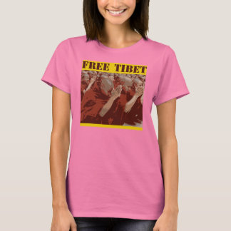 T-shirt femmes du Tibet libre