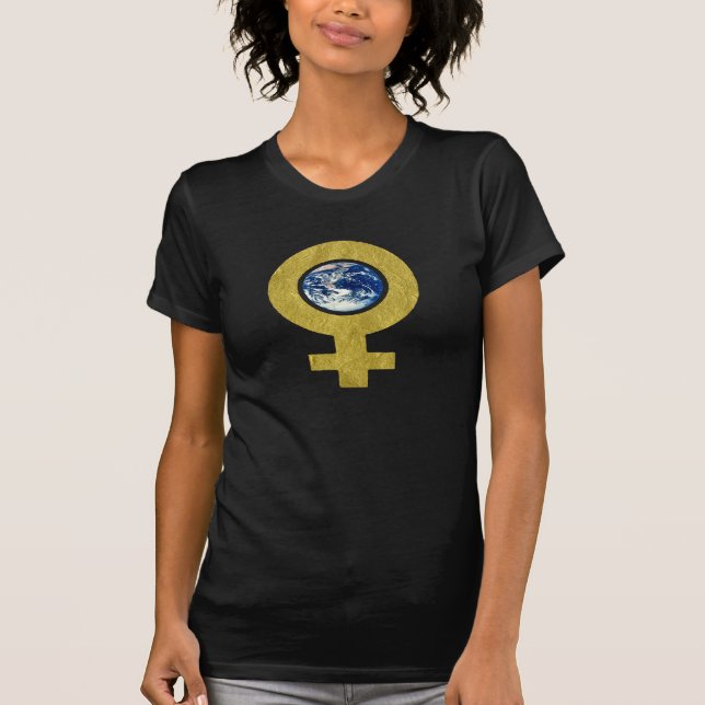 T-shirt femmes earthday (Devant)