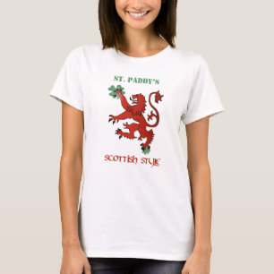 T-shirt Femmes écossaises de style