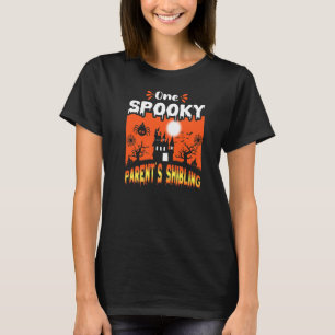 T-shirt Femmes Effrayant Éffrayant Halloween Haunted Castl