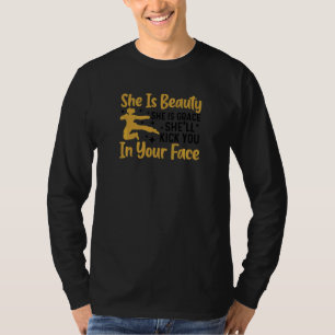 T-shirt Femmes Elle Est Belle Elle Est Grâce Elle Vous Don