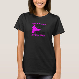 T-shirt Femmes Elle Est Belle Elle Est Grâce Elle Vous Don