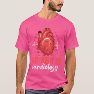 T-shirt Femmes en cardiologie Cardiologue Cardiologue Card
