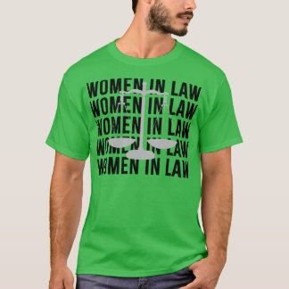 T-shirt femmes en droit 4