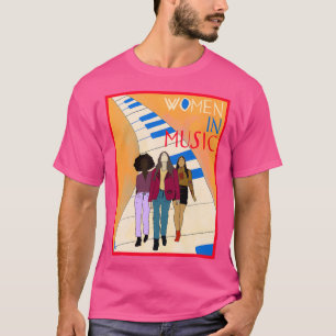 T-shirt Femmes en musique HAIM orange