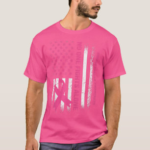 T-shirt Femmes En Octobre Nous Portons Pink Breast Cancer 