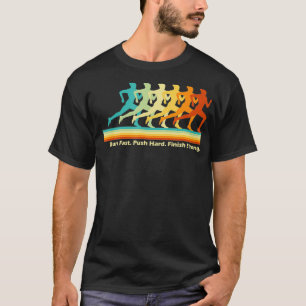 T-shirt Femmes en piste et coureur de terrain Motivational