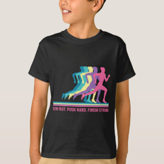 T-shirt Femmes en piste et coureur de terrain Motivational