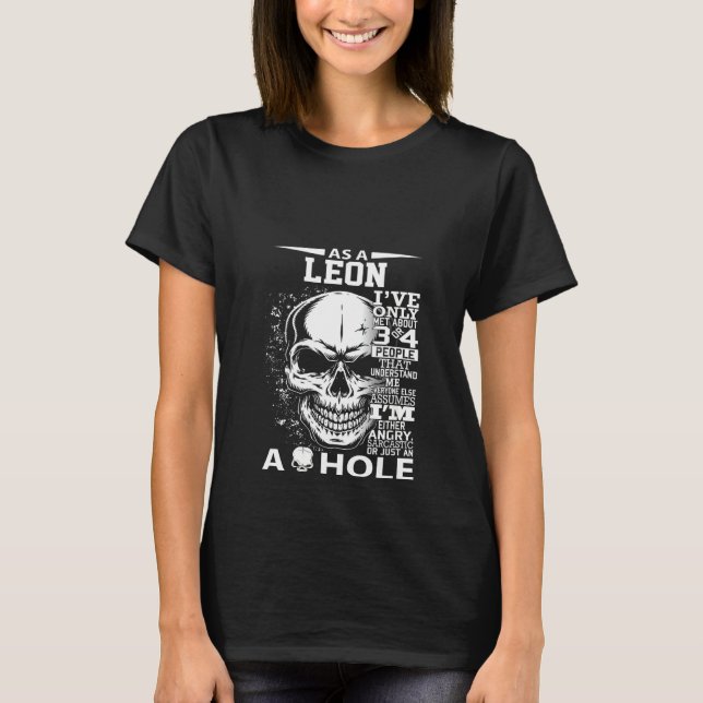 T-shirt Femmes En Tant Que Leon Je N'Ai Rencontré Qu'Envir (Devant)