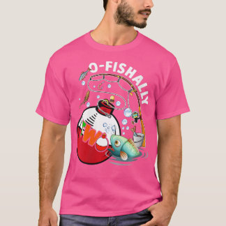 T-shirt Femmes Enfants 2e Thème De Pêche Anniversaire Pour