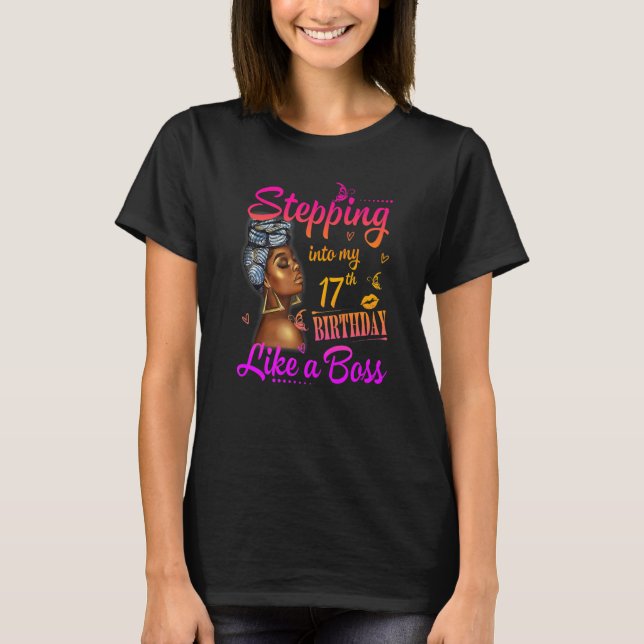T-shirt Femmes Entrant Dans Mon 17E Anniversaire Comme Un  (Devant)