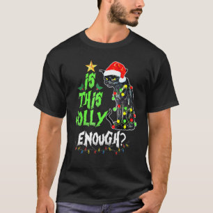 T-shirt Femmes Est-ce que ce Noël est assez joyeux Chat no