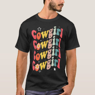 T-shirt Femmes esthétique cow-girl filles occidentales cos
