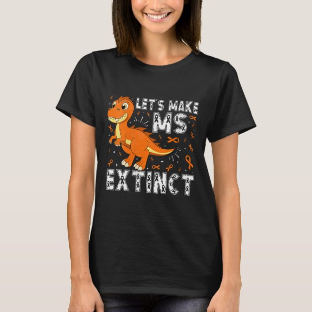 T-shirt Femmes Faisons de Mme Extinct Dinosaure Sensibilis (Devant)