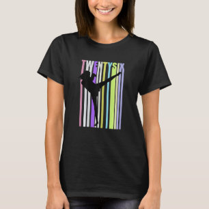 T-shirt Femmes Femmes 26e anniversaire Kickboxing Kickboxe