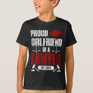 T-shirt Femmes Fier Fille Amie D'Un Avocat Diplômé Cl De