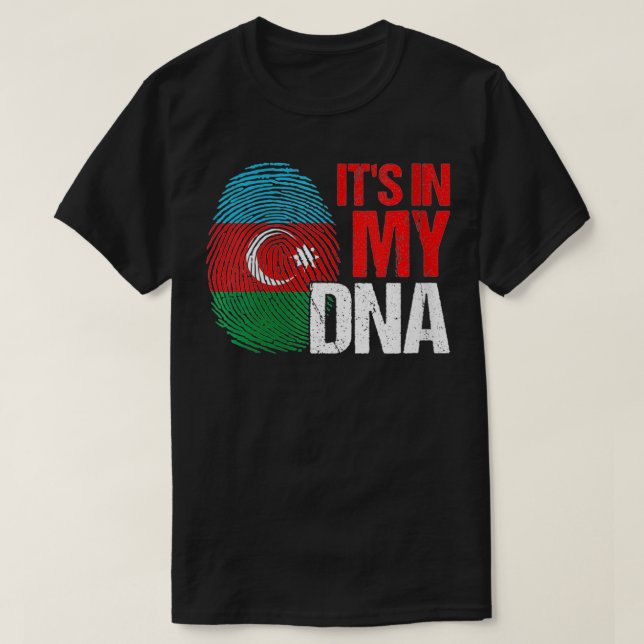 T-shirt Femmes Fières de l'Azerbaïdjan c'est dans mon ADN  (Design devant)