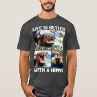 Femmes Fiona Le Hippo Baby VNeck
