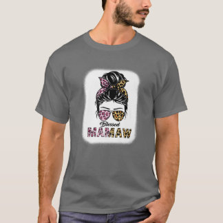 T-shirt Femmes Flower I Love Being A Gigi Funny Mother's D