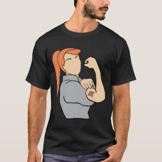T-shirt Femmes fortes à