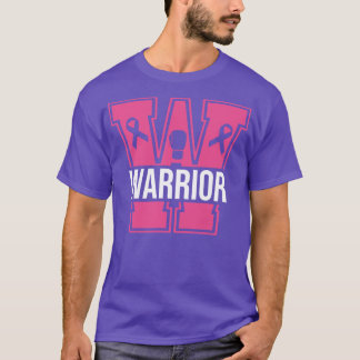 T-shirt Femmes fortes de la boxe guerrière de sensibilisat
