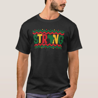 T-shirt Femmes Fortes Je Suis Noire Histoire Bhm Femmes Af