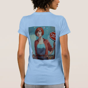 T-shirt "Femmes fortes, monde fort"