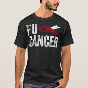 T-shirt Femmes Fu Cancer T Throat Cancer Fu Tête Orale Ne