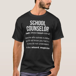 T-shirt Femmes Funny Conseiller scolaire VNeck