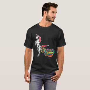 T-shirt Femmes gaies hilares drôles pétantes d'arc-en-ci