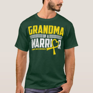 T-shirt Femmes Grand-mère Enfance Cancer Sensibilisation S