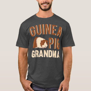 T-shirt Femmes Guinée porc grand-mère drôle femmes Guinée 