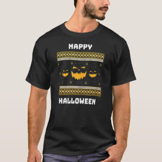 T-shirt FEMMES Halloween Ghost Scandale Éffrayant