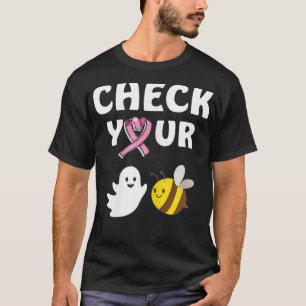 T-shirt Femmes Halloween Vérifiez vos abeilles Boo