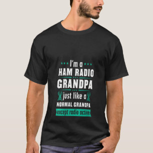 T-shirt FEMMES Ham Radio Opérateur Hobbyist Récepteur Gran