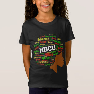 T-Shirt Femmes HBCU Grad Afro Histoire Filles Historique B