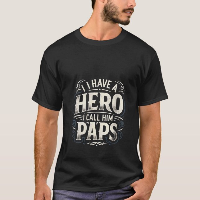 T-shirt FEMMES Héros Papa Père Fête Cadeau de Fille So (Devant)