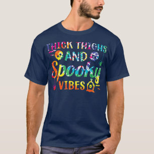 T-shirt Femmes hommes effrayant éffrayant Halloween sorciè
