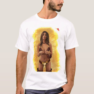T-shirt Femmes Hommes Emily Ratajkowski Dans Ferrero Roche
