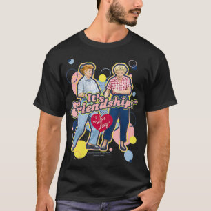 T-shirt Femmes I Love Lucy It's Friendship VNeck 