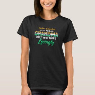 T-shirt Femmes Inde Grande-mère indienne Fierté indienne