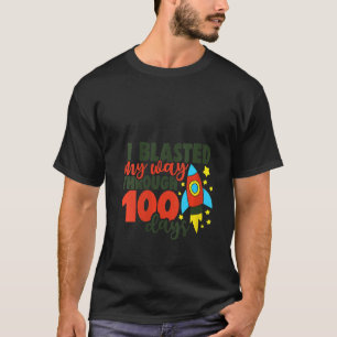 T-shirt Femmes J'Ai Frappé Mon Chemin Pendant 100 Jours En